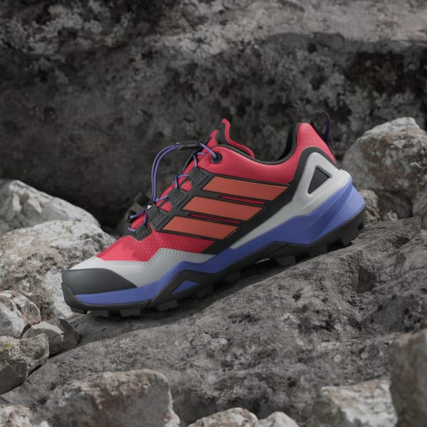 adidas Terrex Skychaser GORE-TEX Hiking Shoes - Red | Free