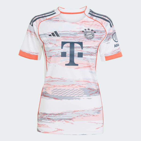 Blanc Maillot Extérieur FC Bayern 25/26