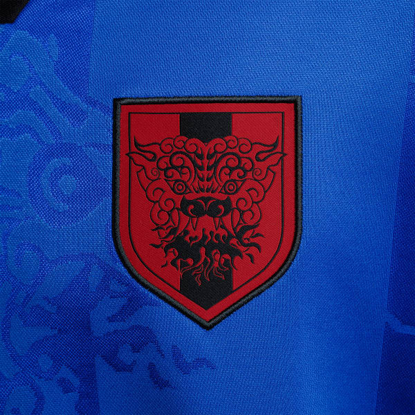 Blue 26 축구 팬웨어 칼라 저지