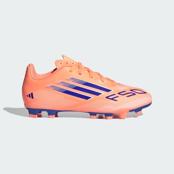 adidas F50 Club Firm/Multi-Ground Cleats Kids - Orange