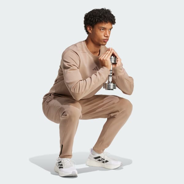Brown Designed for Training Spaceknit Pants
