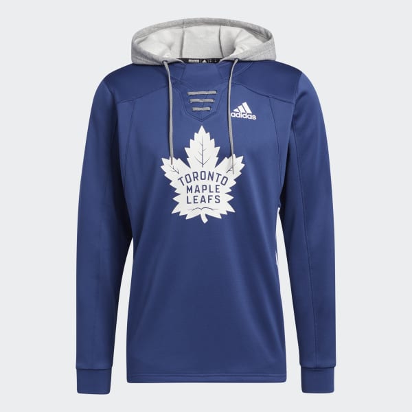 Blue Maple Leafs Skate Lace Hoodie IUL26