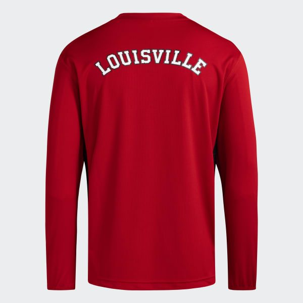 adidas Louisville x D.O.N. long sleeve tee - Red | Free Shipping