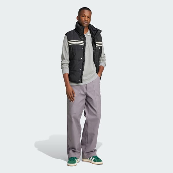 アディダス アディダス オリジナルス 70s パデッドジレ - ブラック