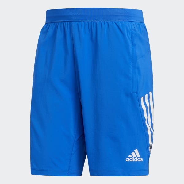adidas 4KRFT 3 Stripes 9 Inch Shorts Blue adidas Thailand