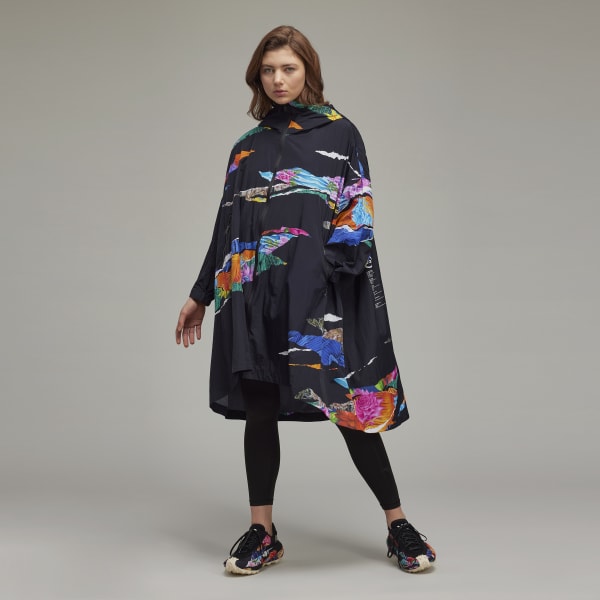 Zwart CH2 Allover Print Parka TS720