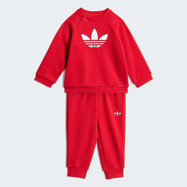 Red TREFOIL CREW SET