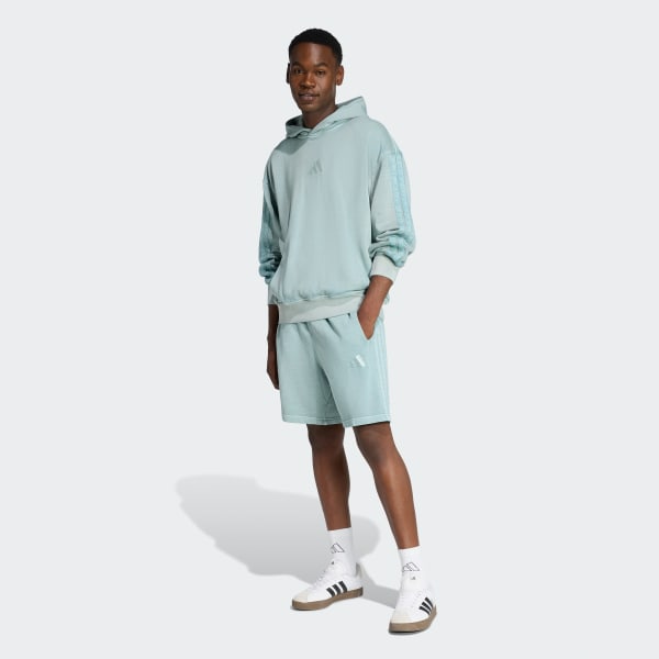 Πράσινο Σορτς ALL SZN French Terry Washed 8 Inch