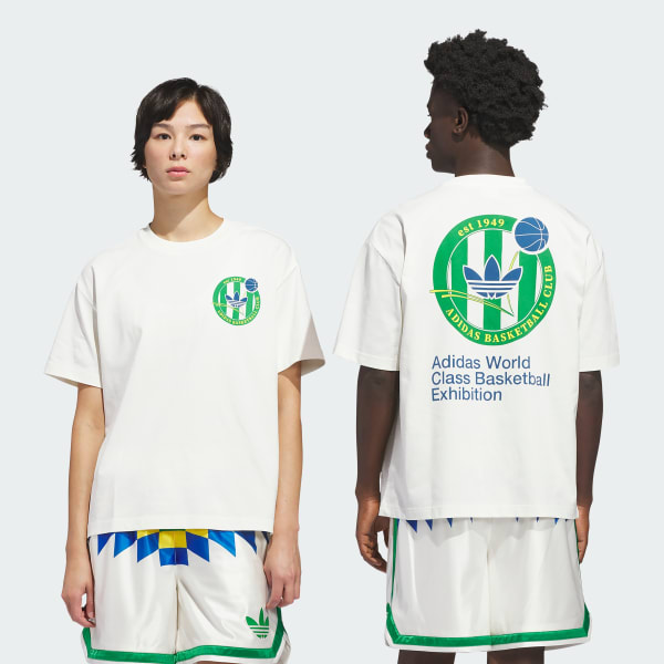 Blanco Camiseta Originals Basketball Crest