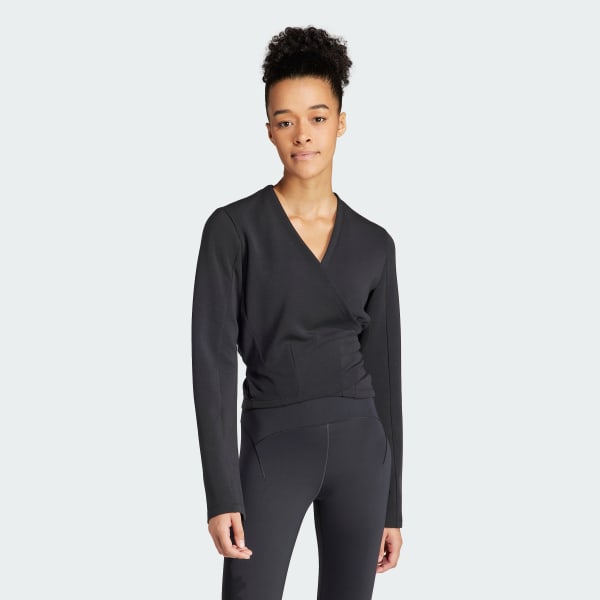 Negro Sudadera Yoga