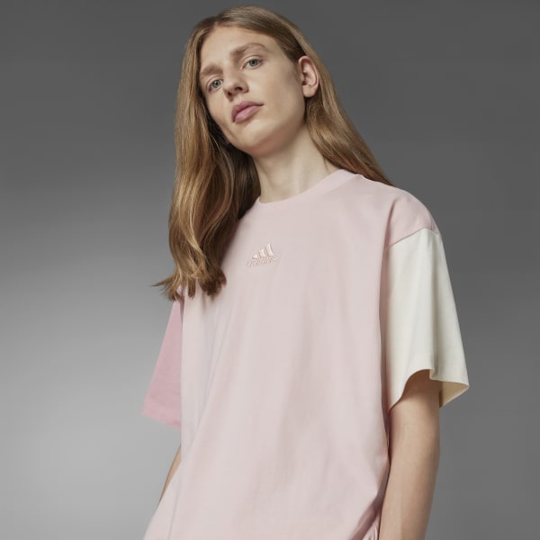 Roze Sportswear T-Shirt (Uniseks) MMJ34