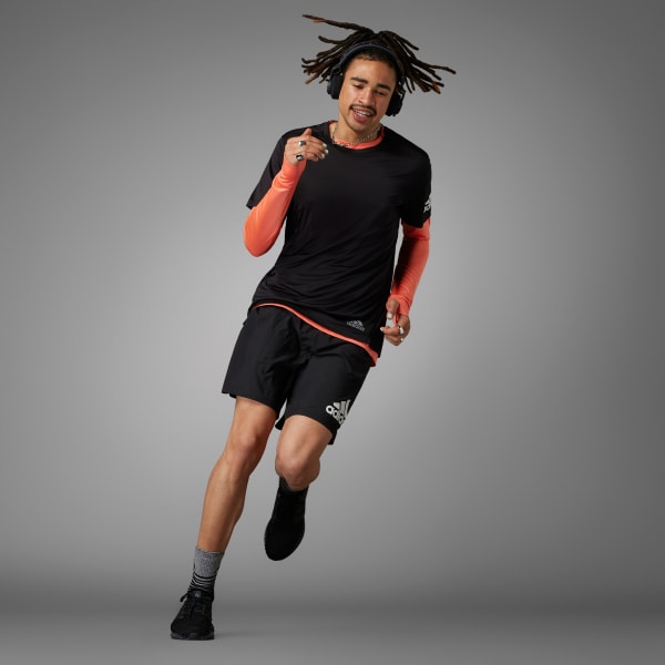Zwart Run It Short
