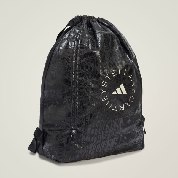 Black adidas By Stella McCartney 짐 색 크록 AOP 샤인