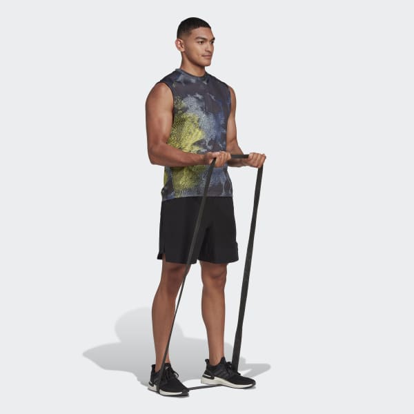 Flerfarget HIIT Allover Print Training Tanktopp