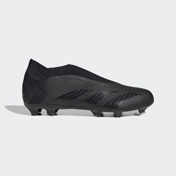 Negro Guayos Predator Accuracy.3 Sin Cordones Terreno Firme