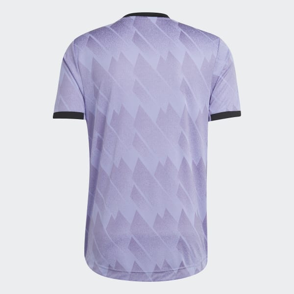 Lila Real Madrid 22/23 Auswärtstrikot Authentic ZE829