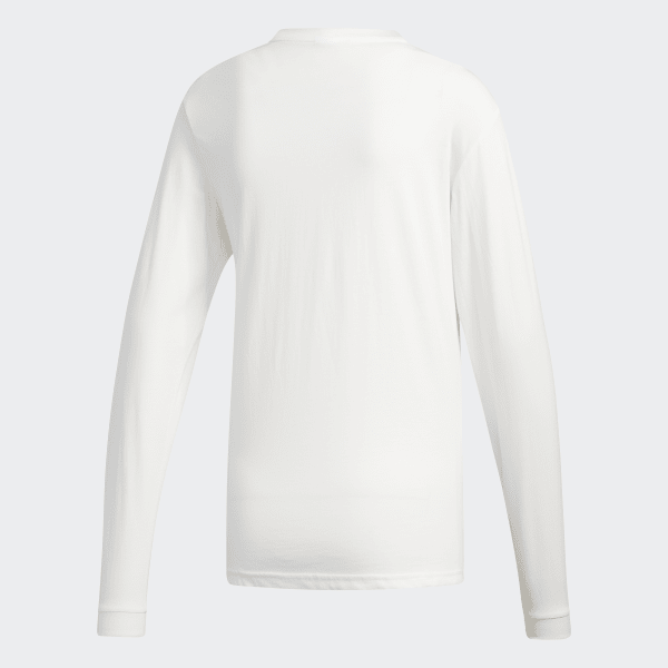 long sleeve white adidas shirt