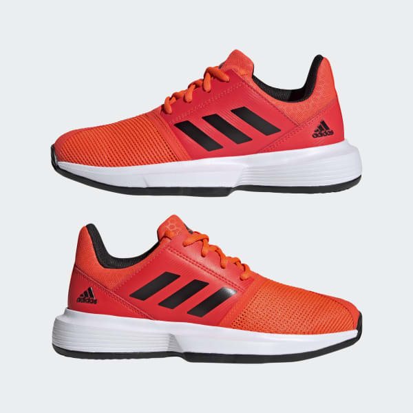 adidas CourtJam Tennis Shoes - Red | Free Shipping with