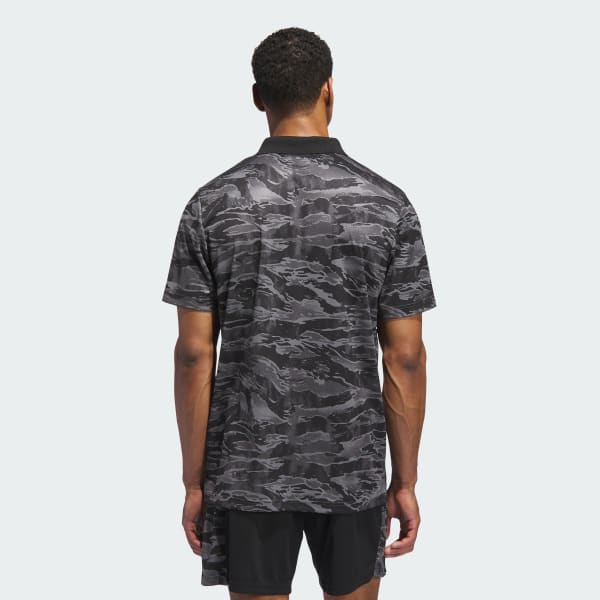 zwart TR-ES CAMO POLO