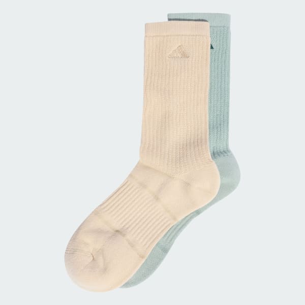 Bege Meias Slouch 2 Pares