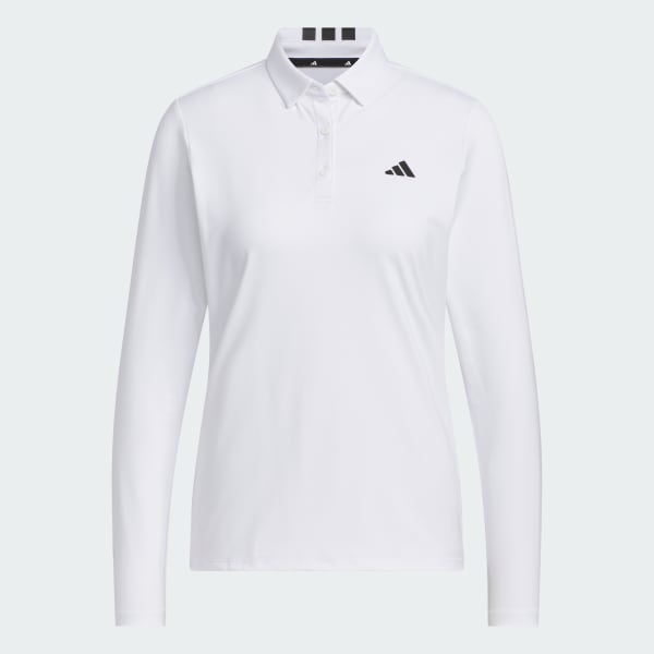 Putih KEMEJA POLO LENGAN PANJANG