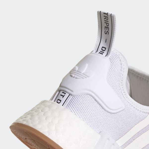 adidas NMD_R1 Shoes - White, Unisex Lifestyle