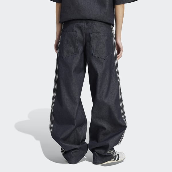 adidas Denim Pants - Blauw | adidas Officiële Shop