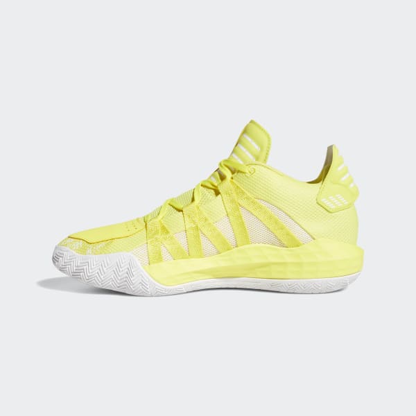 yellow adidas tennis shoes