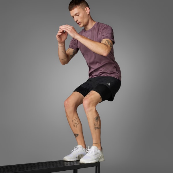 adidas HEAT. RDY 2 IN 1 HIITショーツ adidas パンツ HEAT. RDY 2 in 1 HIITショーツ / ハーフパンツ