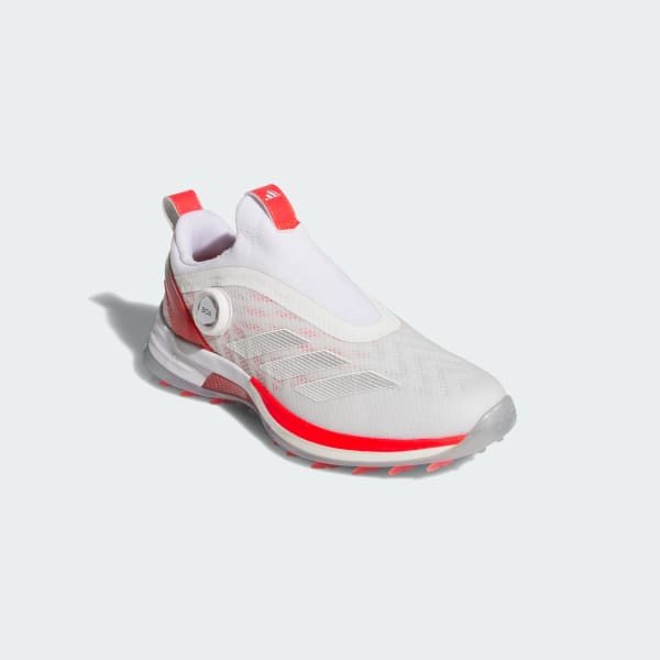 White Adizero ZG BOA Spikeless Golf Shoes