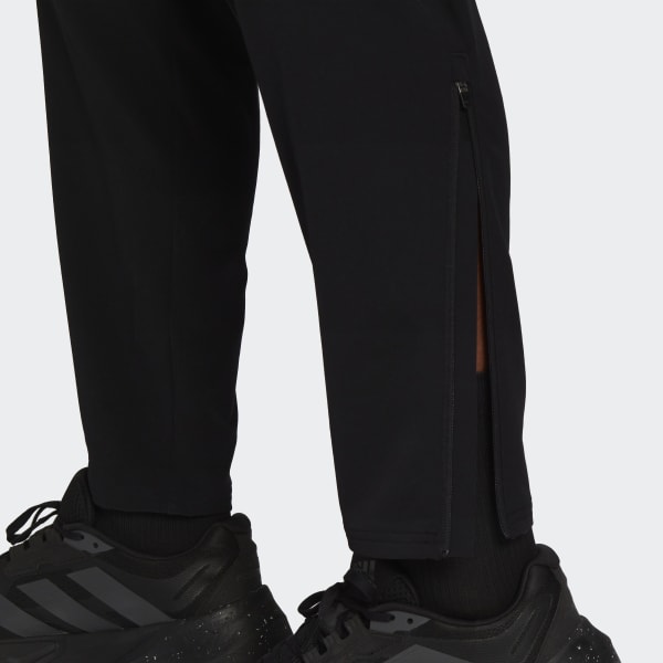 adidas Own the Run Colorblock Pants - Black | adidas Singapore