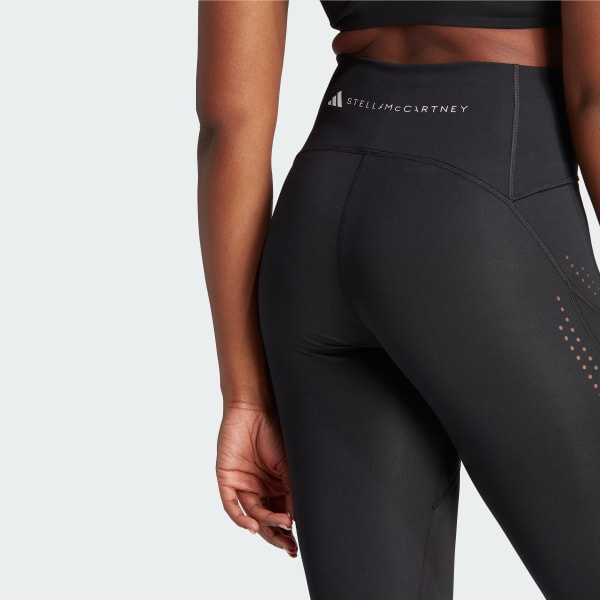 adidas by Stella McCartney Truepurpose Training Shine Leggings in Black