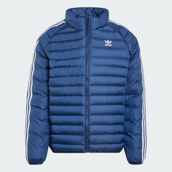 Bleu Veste col matelassé
