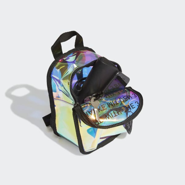 Adidas mini iridescent hot sale backpack