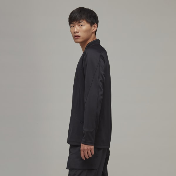 Sort Y-3 Football Long Sleeve T-shirt