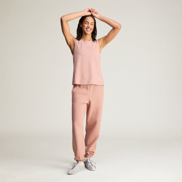 ブラウン adidas by Stella McCartney ロゴ タンクトップ