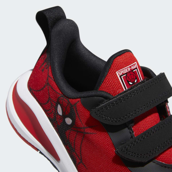 Red adidas x Marvel Spider-Man Fortarun Shoes