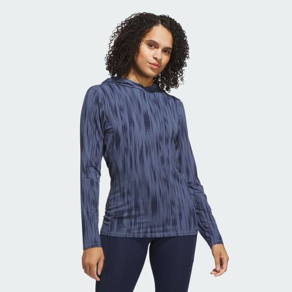 Blue Ultimate365 Printed Hoodie