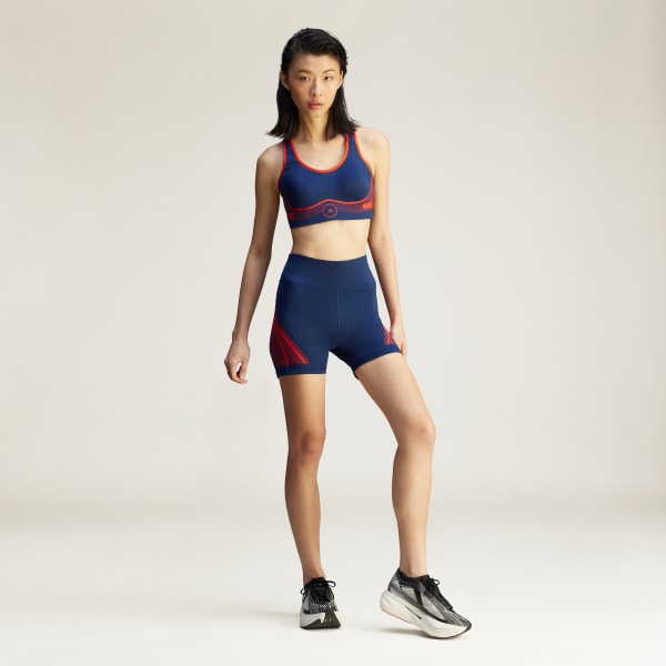 Blu Leggings da running adidas by Stella McCartney TruePace (1/2)