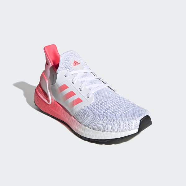 White Ultraboost 20 Running Shoes KZY05