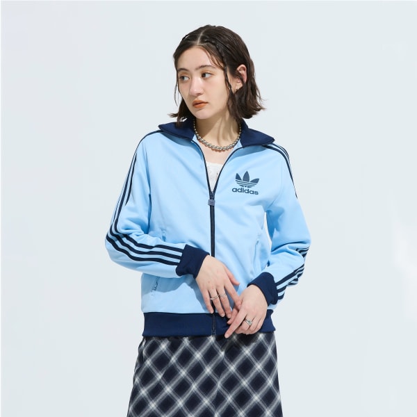 adidas トラックトップ adidas Originals アディダス ニット素材 トラックジャケット メンズ