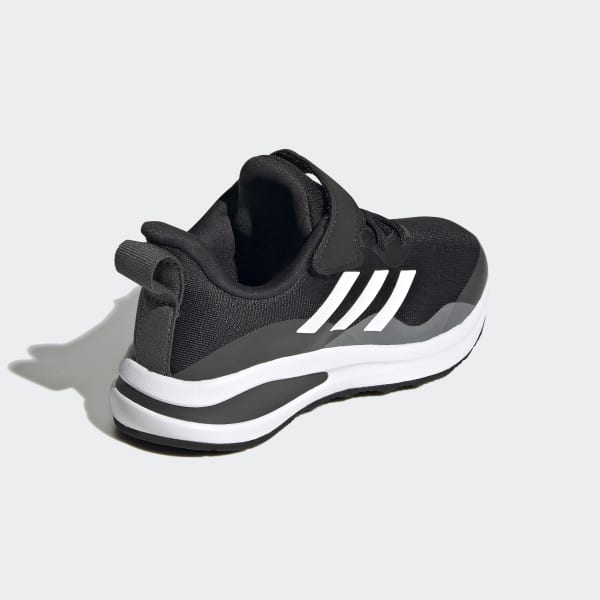 Μαύρο FortaRun Elastic Lace Top Strap Running Shoes LIF90