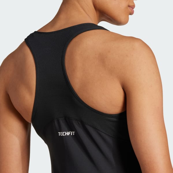 adidas TECHFIT Racerback Training Tank Top Black adidas Philippines