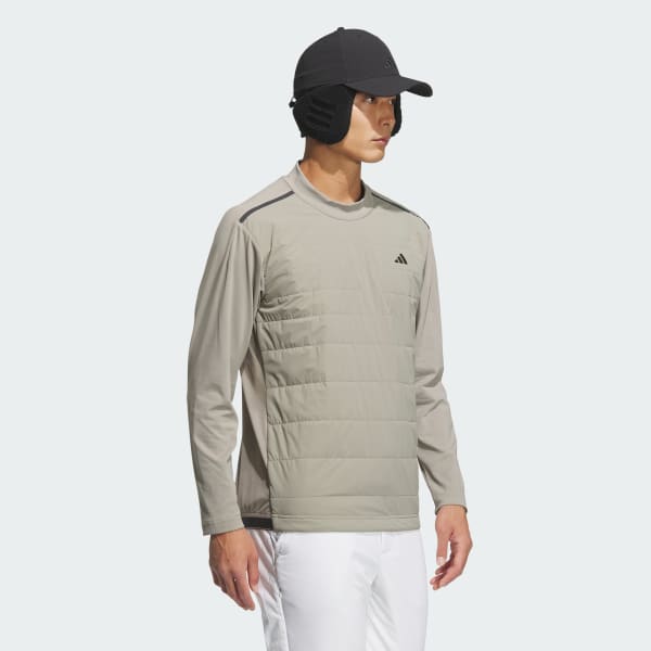 ベージュ 【ゴルフ】AZ FROSTGUARD WARMキルトLSモックネットシャツ