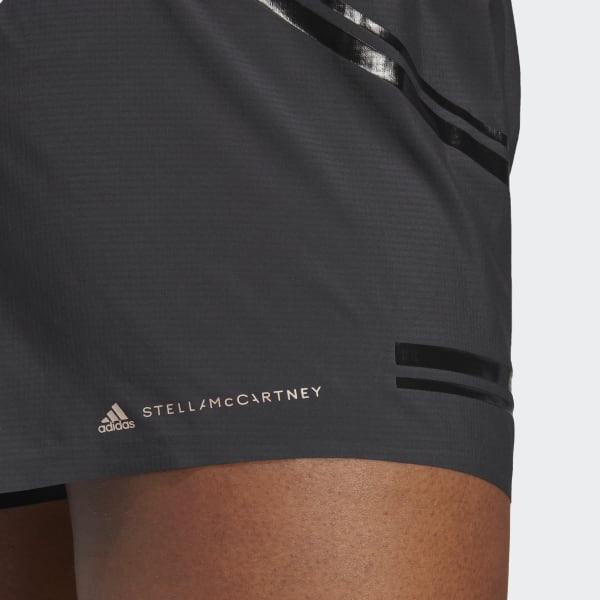 Svart adidas by Stella McCartney TruePace Running Shorts