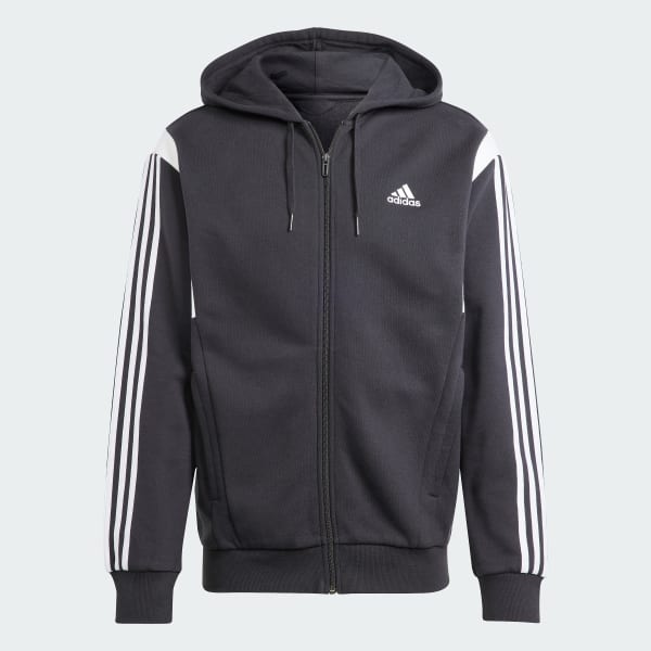 Moletom Capuz Ziper Colorblock