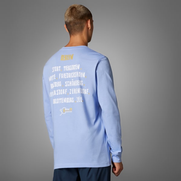 modrá Tričko BMW Berlin Marathon 2024 Tour Long Sleeve