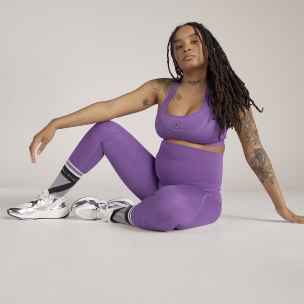 Lila adidas by Stella McCartney Maternity Yoga Leggings – Umstandsmode