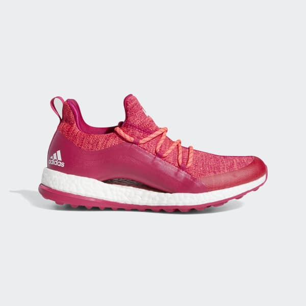 adidas Pureboost Golf Shoes - Red 