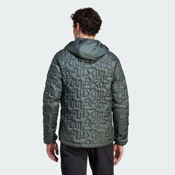Grey Terrex Xperior PrimaLoft Loose Fill Insulated Hooded Jacket